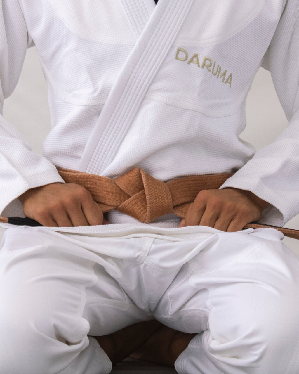 Daruma Flow Bamboo Gi — Green Accent