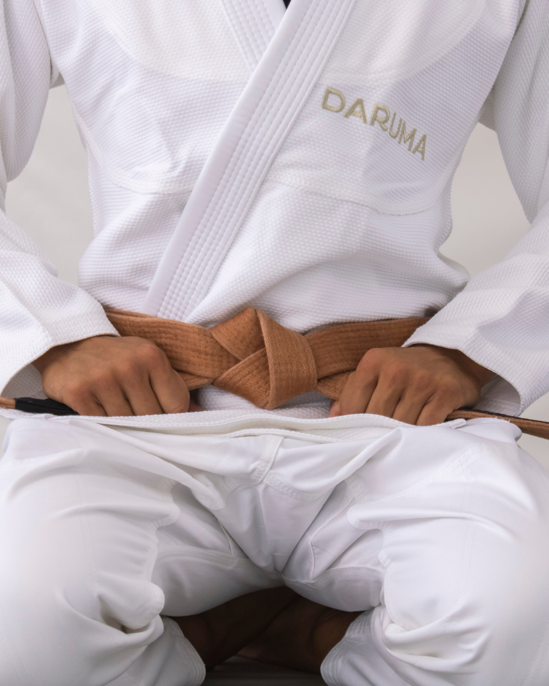 Daruma Flow Bamboo Gi — Green Accent