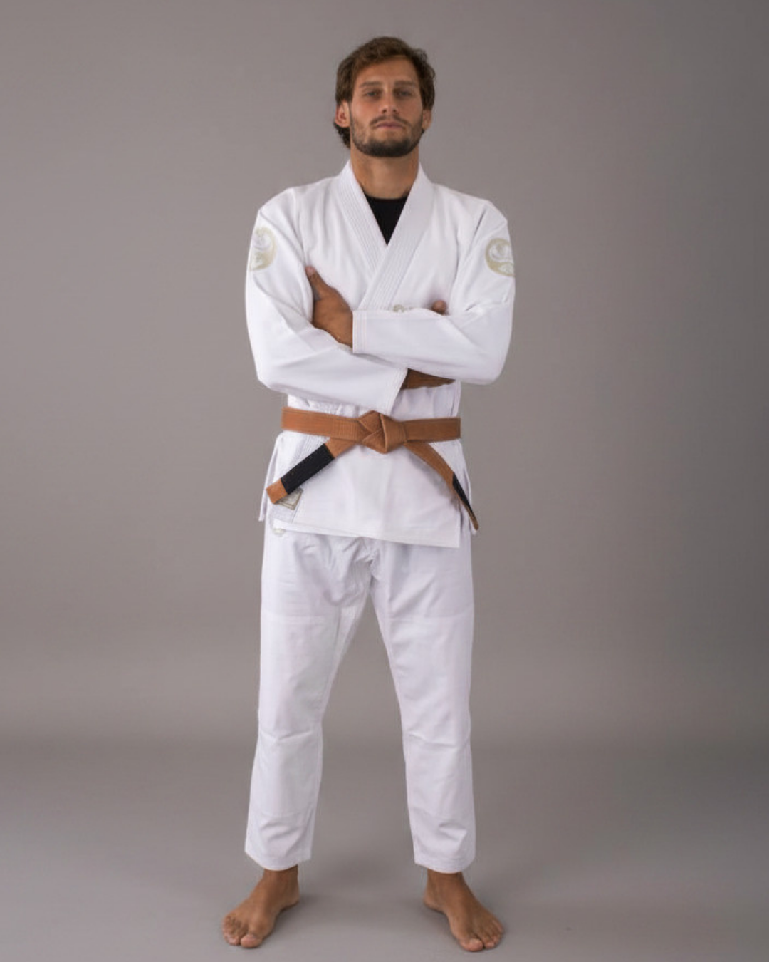 Daruma Flow Bamboo Gi — Green Accent