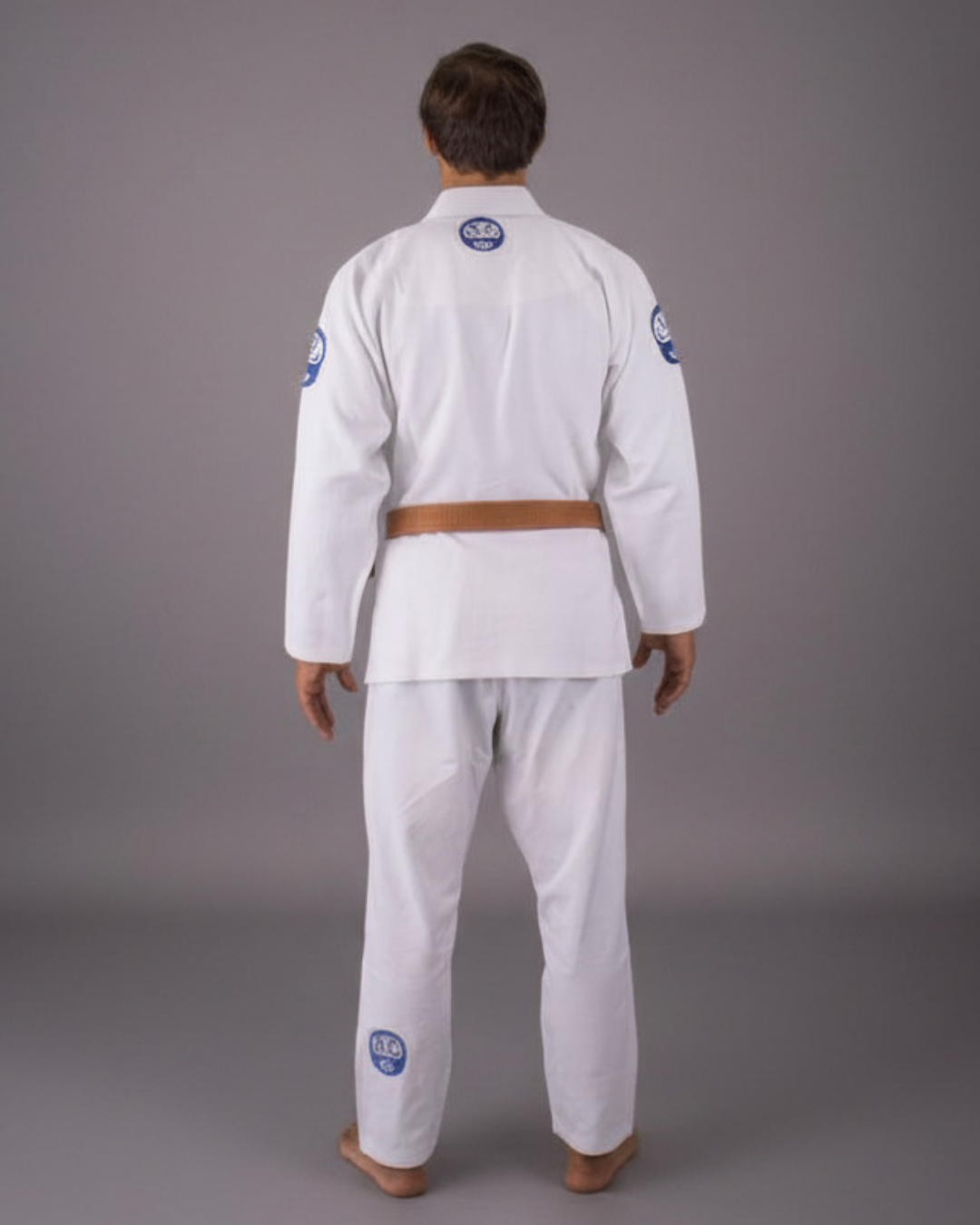 Daruma Flow Bamboo Gi — Blue Accent