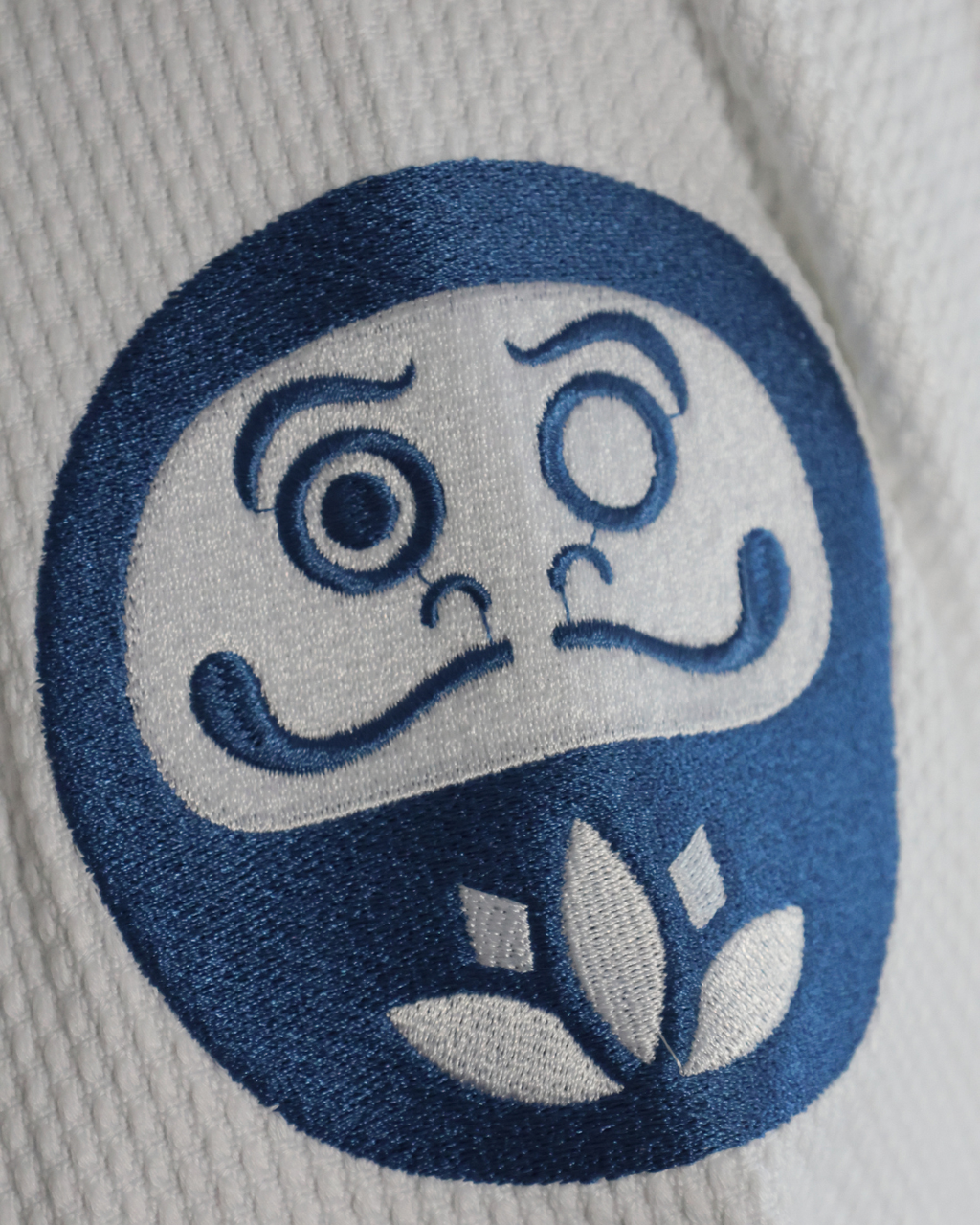 Daruma Flow Bamboo Gi — Blue Accent