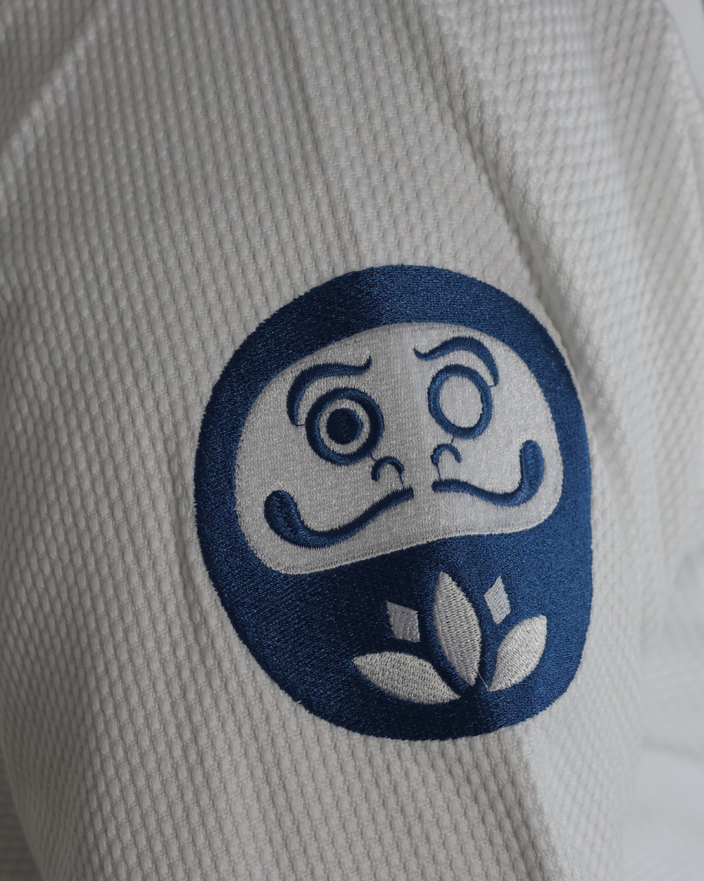 Daruma Flow Bamboo Gi — Blue Accent