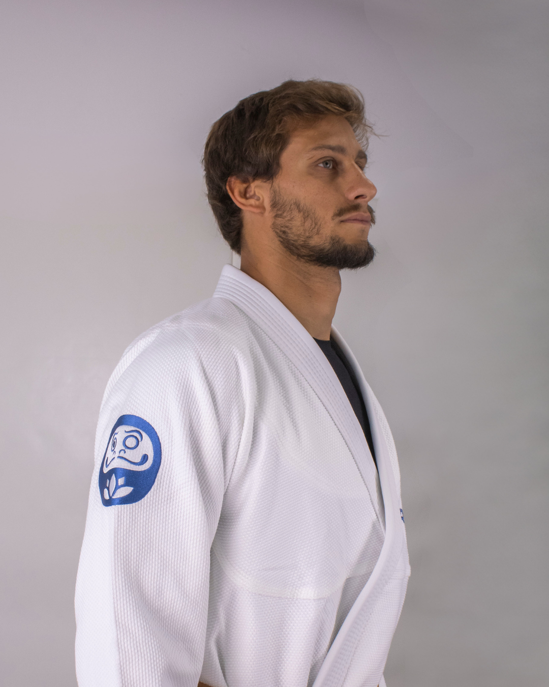 Daruma Flow Bamboo Gi — Blue Accent