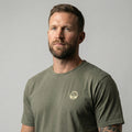 Daruma Classic Tee — Olive Green