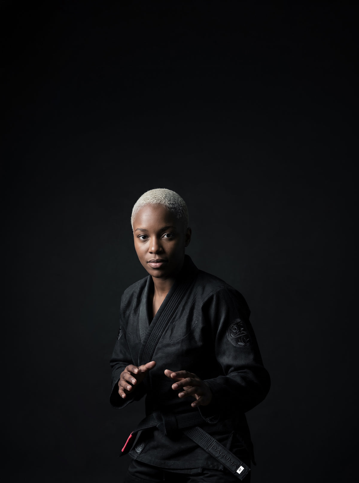 Daruma Women's Foundation Cotton Gi — Noir Edition