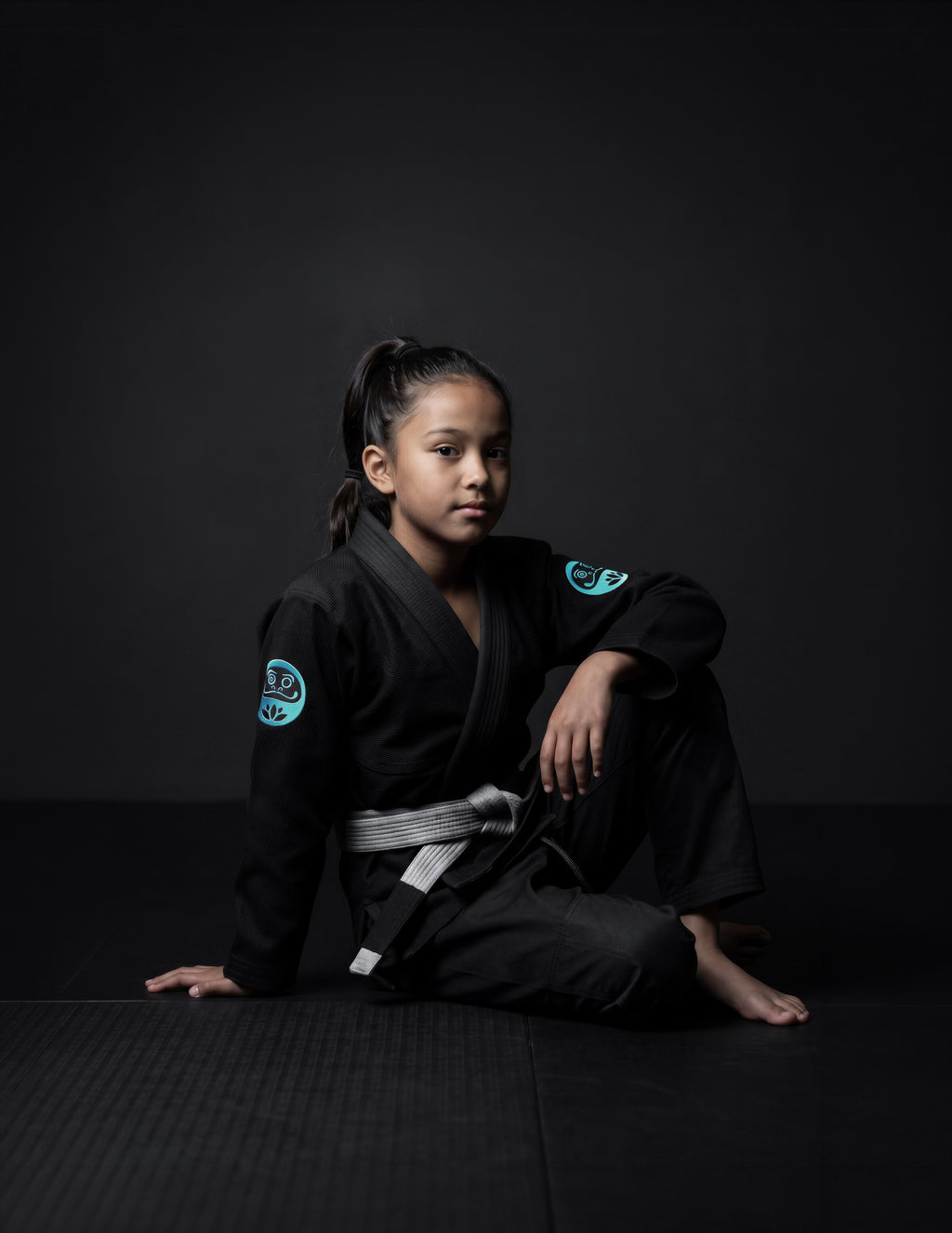 Kids Kodomo Gi — Black Organic Cotton