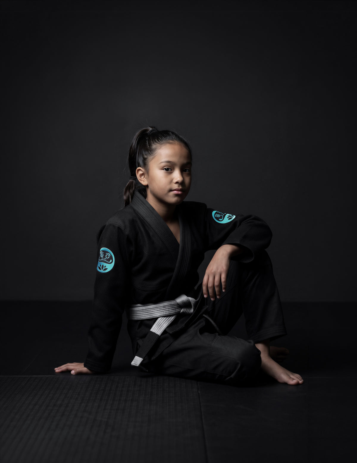 Kids Kodomo Gi — Black Organic Cotton
