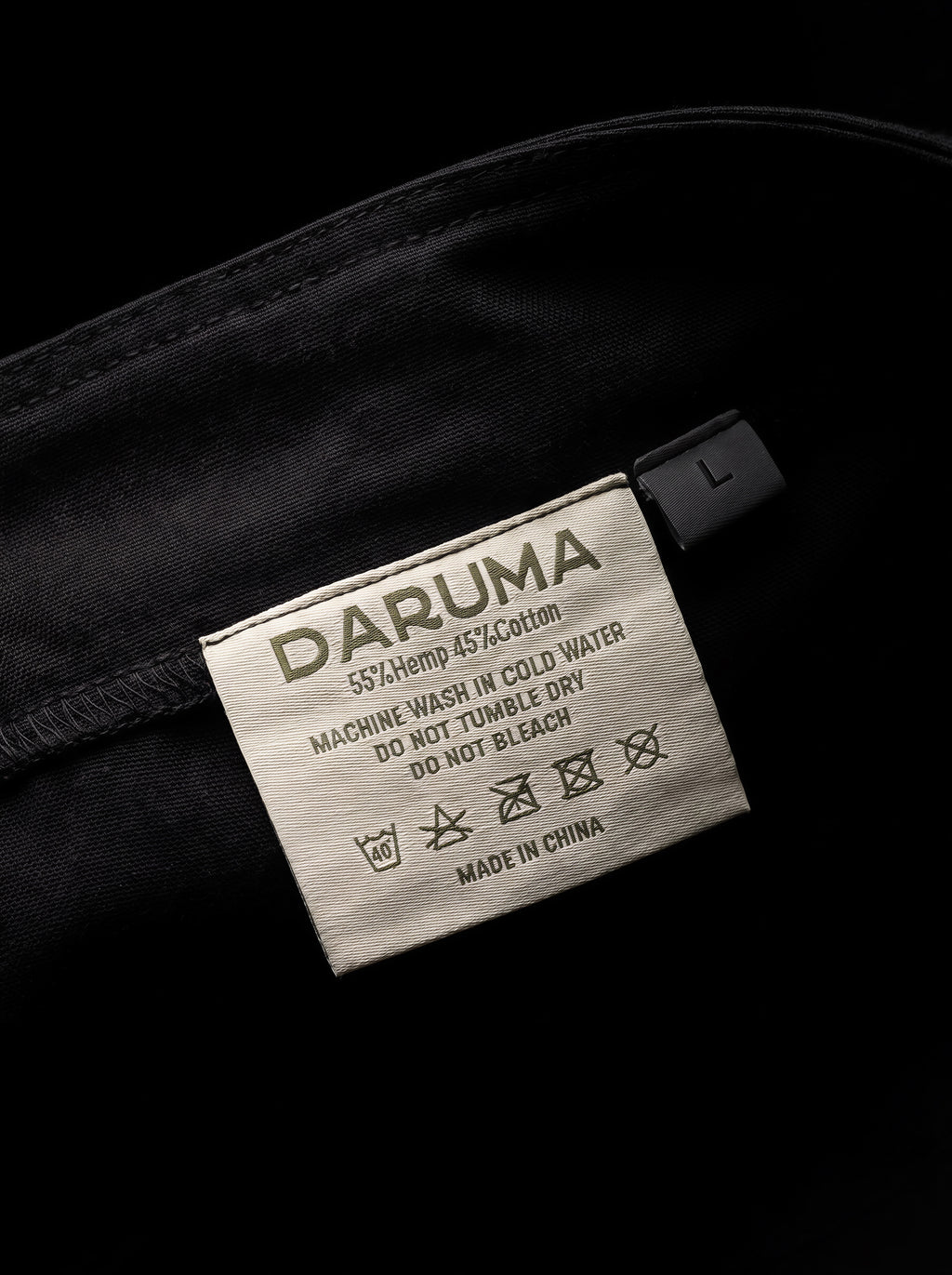 Daruma NoGi Fight Shorts — Noir Edition