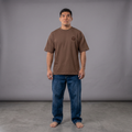 Daruma United in BJJ Tee — Earth Brown