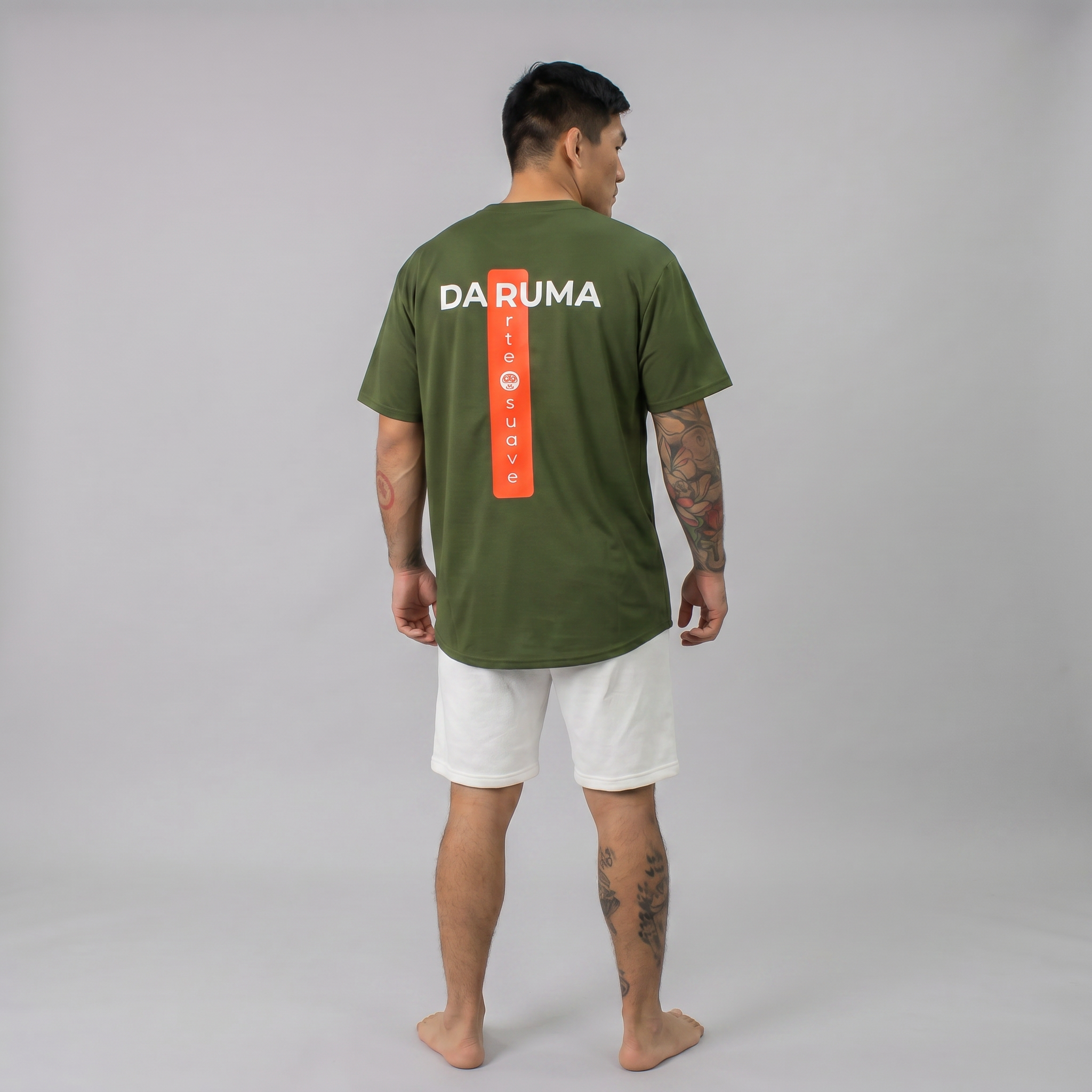 Daruma Arte Suave Tee — Green
