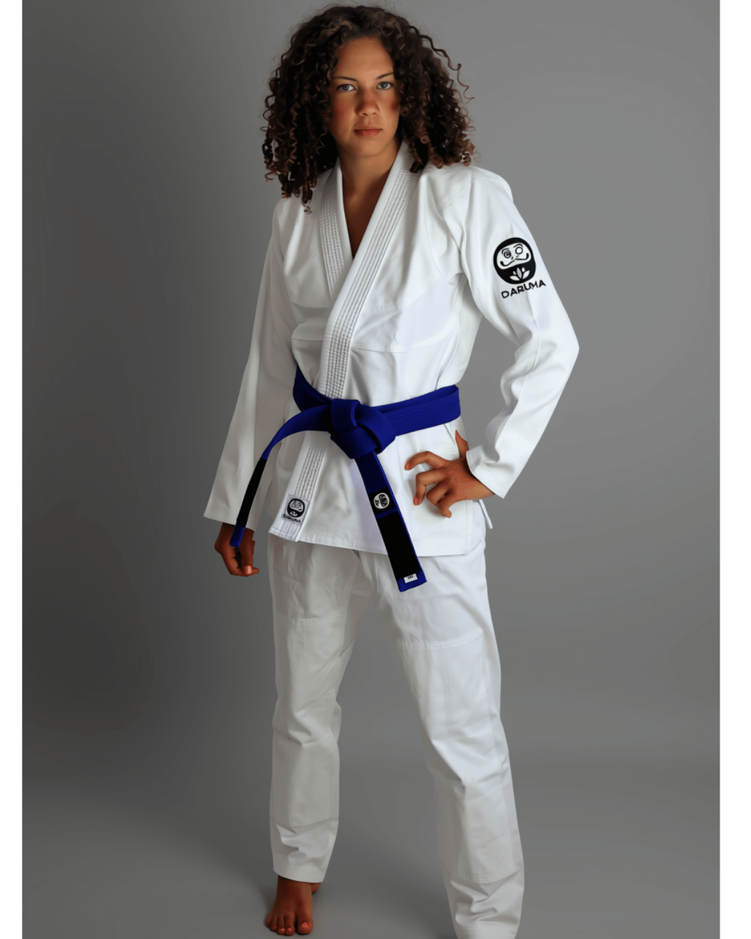 Daruma Women's Lightweight Organic Cotton Gi — White