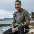 Daruma Jiu Jitsu Addict Tee — Olive Green