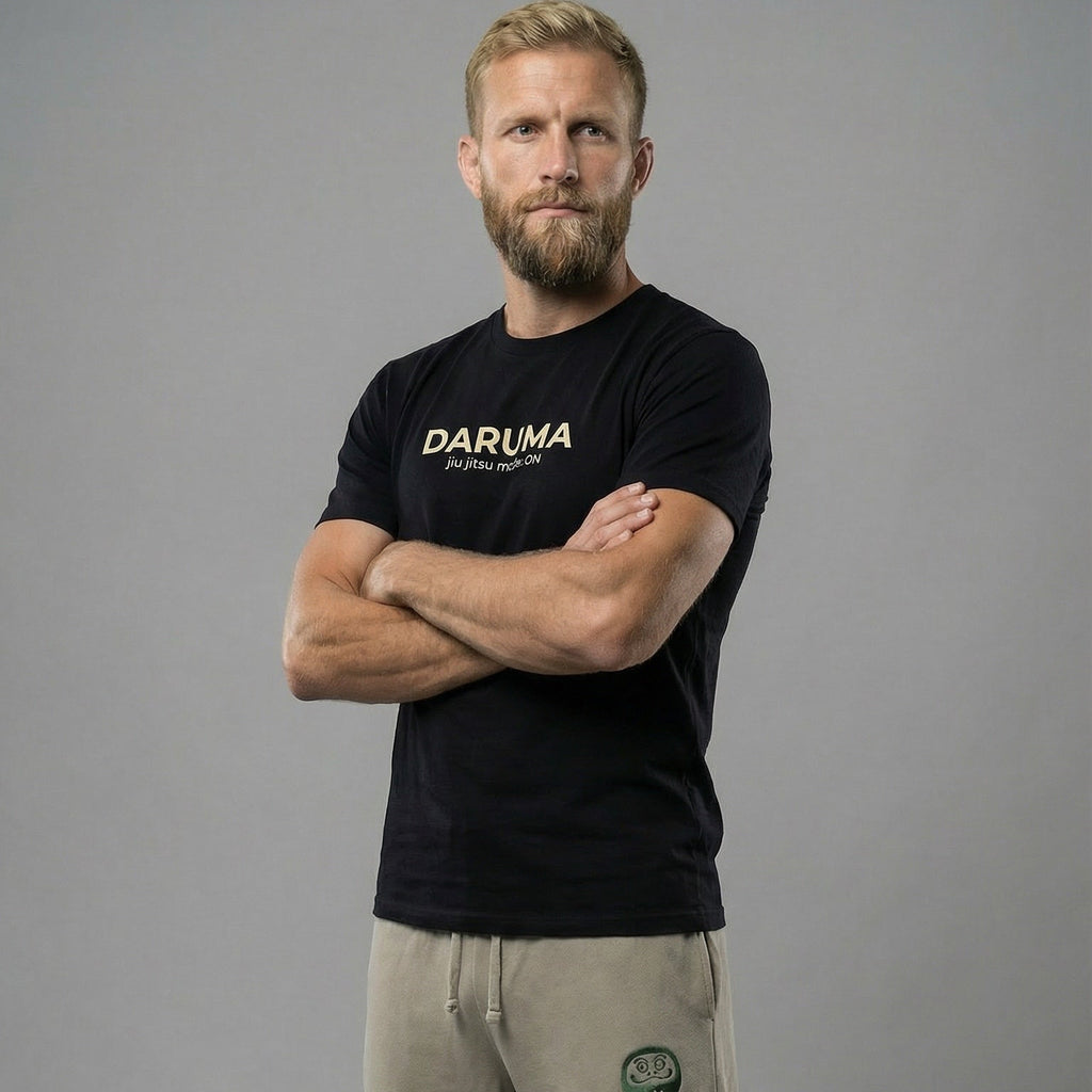 Daruma Tee — Jiu Jitsu Mode ON