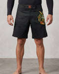 Tenzo Collection Limited Edition Black 100% Hemp MMA / No-Gi Shorts