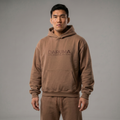 Daruma Hemp Hoodie — Brown